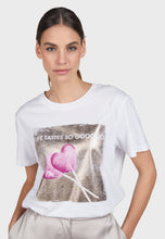 Load image into Gallery viewer, Marc Aurel &quot;Lolly&quot; Print T-Shirt in White
