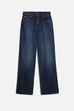 Load image into Gallery viewer, 7 For All Mankind Stovepipe Straight Jeans in Deep Sea

