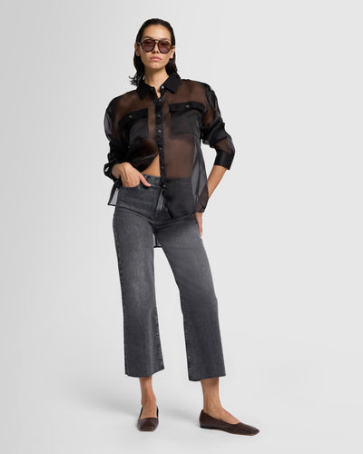 7 For All Mankind Cropped Alexa in Night Out