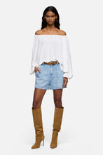 Load image into Gallery viewer, 7 For All Mankind Trouser Shorts in Iris
