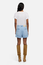 Load image into Gallery viewer, 7 For All Mankind Trouser Shorts in Iris
