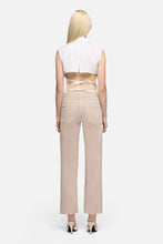Load image into Gallery viewer, 7 For All Mankind Callie Straight Ankle Jeans in Glisten

