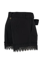 Load image into Gallery viewer, Twinset Woven Shorts in Black
