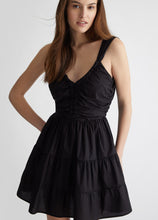 Load image into Gallery viewer, LIU JO Cotton Poplin Dress in Black
