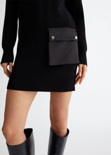 Load image into Gallery viewer, LIU JO Rib Knit Dress in Black
