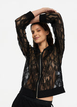 Load image into Gallery viewer, LIU JO Lace Jacket in Black
