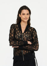 Load image into Gallery viewer, LIU JO Lace Jacket in Black
