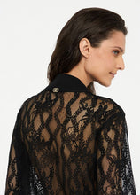 Load image into Gallery viewer, LIU JO Lace Jacket in Black
