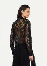 Load image into Gallery viewer, LIU JO Lace Jacket in Black

