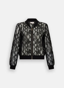 LIU JO Lace Jacket in Black