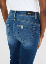 Load image into Gallery viewer, LIU JO Flare Jeans with Jewelled Buttons
