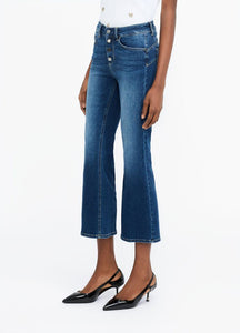 LIU JO Flare Jeans with Jewelled Buttons