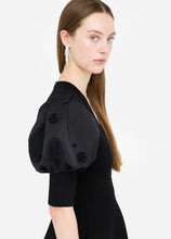 Load image into Gallery viewer, Liu Jo Balloon Sleeve Knit Dress in Black
