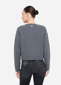 LIU JO Cardigan with Bejewelled Buttons