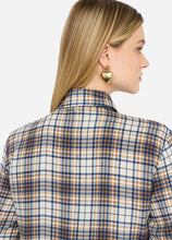 Load image into Gallery viewer, LIU JO Checkered Shirt with Rhinestones
