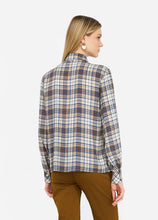 Load image into Gallery viewer, LIU JO Checkered Shirt with Rhinestones
