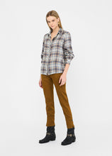 Load image into Gallery viewer, LIU JO Checkered Shirt with Rhinestones
