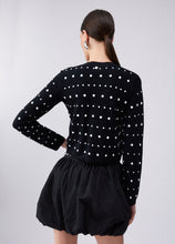 Load image into Gallery viewer, LIU JO Cardigan with Studs in Black
