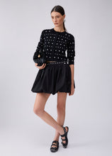 Load image into Gallery viewer, LIU JO Cardigan with Studs in Black
