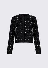 Load image into Gallery viewer, LIU JO Cardigan with Studs in Black
