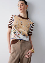 Load image into Gallery viewer, LIU JO Printed Short Sleeve Sweater
