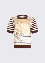 Load image into Gallery viewer, LIU JO Printed Short Sleeve Sweater
