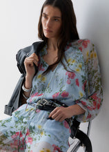 Load image into Gallery viewer, LIU JO Print Blouse in Floral Light Blue
