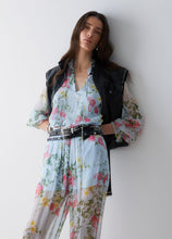Load image into Gallery viewer, LIU JO Print Blouse in Floral Light Blue
