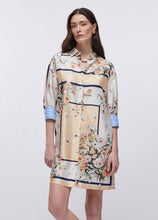 Load image into Gallery viewer, LIU JO Printed Dress in Blue Stripe Bloom
