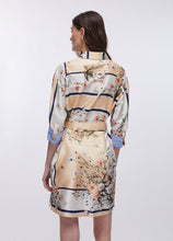 Load image into Gallery viewer, LIU JO Printed Dress in Blue Stripe Bloom
