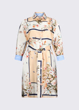 Load image into Gallery viewer, LIU JO Printed Dress in Blue Stripe Bloom
