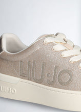 Load image into Gallery viewer, LIU JO Sylvia Glitter Sneakers in Nude
