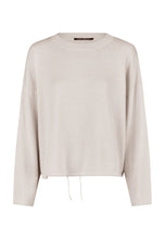 Load image into Gallery viewer, Marc Aurel Tie Waist Sweater in Light Taupe
