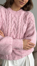 Load image into Gallery viewer, Charli Mara Sweater in Powder Pink
