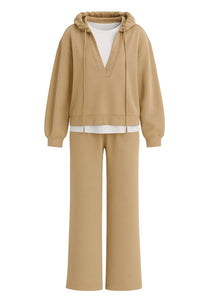 Twinset Tracksuit in Camel
