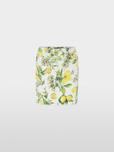 Load image into Gallery viewer, Marc Cain Lemon Print Denim Skirt
