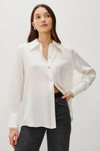 Load image into Gallery viewer, Rails Abbey Silk Shirt in Ivory
