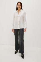 Load image into Gallery viewer, Rails Abbey Silk Shirt in Ivory
