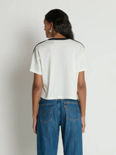 Load image into Gallery viewer, Nation Ada Button Tee in Porcelain Color Block
