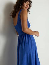 Load image into Gallery viewer, Nation Adeline Midi Dress in Lapis
