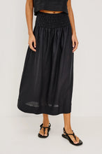 Load image into Gallery viewer, Rails Alessa Skirt in Black Linen
