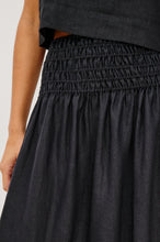 Load image into Gallery viewer, Rails Alessa Skirt in Black Linen
