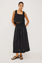 Load image into Gallery viewer, Rails Alessa Skirt in Black Linen
