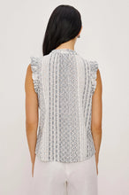 Load image into Gallery viewer, Rails Arlene Top in Striped Eyelet
