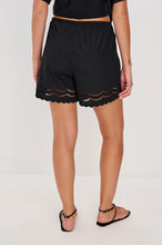 Load image into Gallery viewer, Rails Armanda Shorts in Black Embroidery
