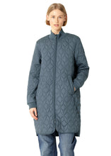 Load image into Gallery viewer, Ilse Jacobsen ART06 Quilted Coat in Ombre Blue
