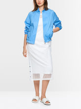 Load image into Gallery viewer, Marc Cain Bomber Jacket in Blue
