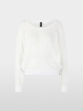 Load image into Gallery viewer, Marc Cain Mesh Top in White
