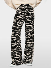 Load image into Gallery viewer, Marc Cain Printed Pull On Pant in Black
