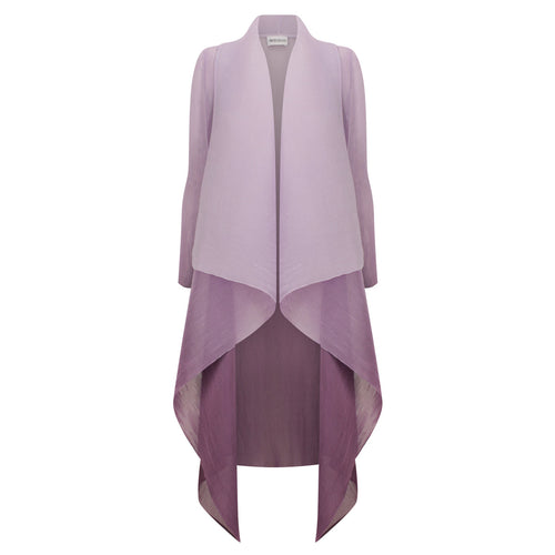 Alquema Collare Coat in Foggy Lavender